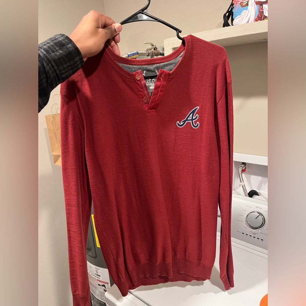 Atlanta Braves Sweater size small